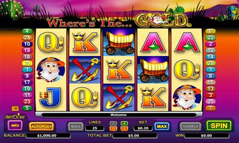 Where's The Gold Pokie Machine Demo » from Aristocrat .